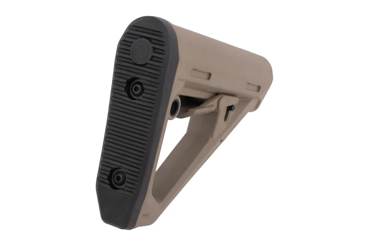 Magpul DT Carbine Stock - Mil-Spec - FDE - MAG1377-FDE - Stock & Brace for AR-15, vista 5