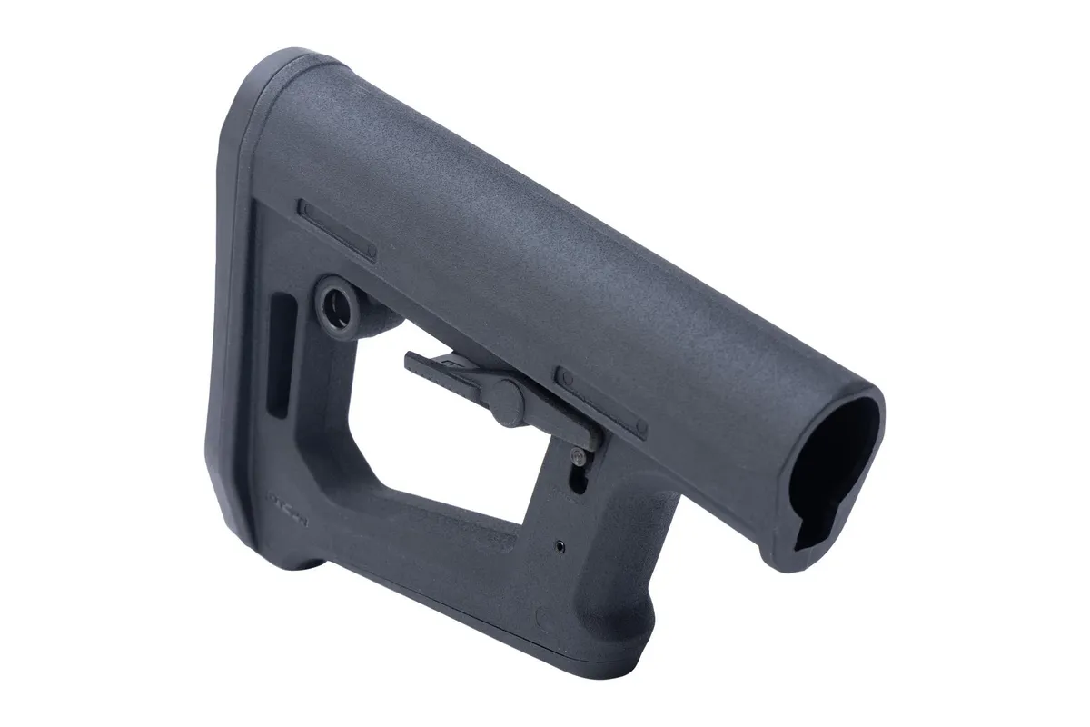 Magpul DT-PR Carbine Stock Black - Tactical DT-PR Carbine Stock for Optimal Shooting Performance and Durability - MAG1447-BLK - Stock & Brace for AR-15 - view 2