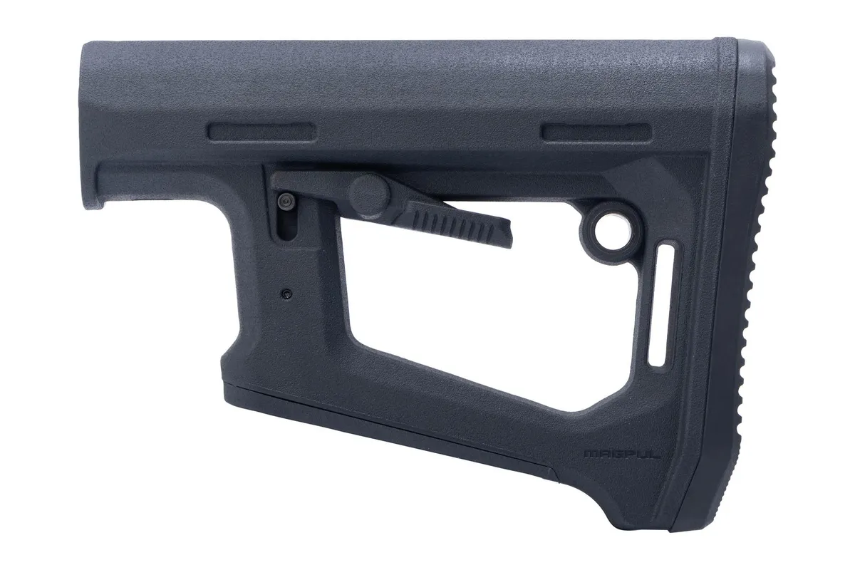 Magpul DT-PR Carbine Stock Black - Tactical DT-PR Carbine Stock for Optimal Shooting Performance and Durability - MAG1447-BLK - Stock & Brace for AR-15 - view 3