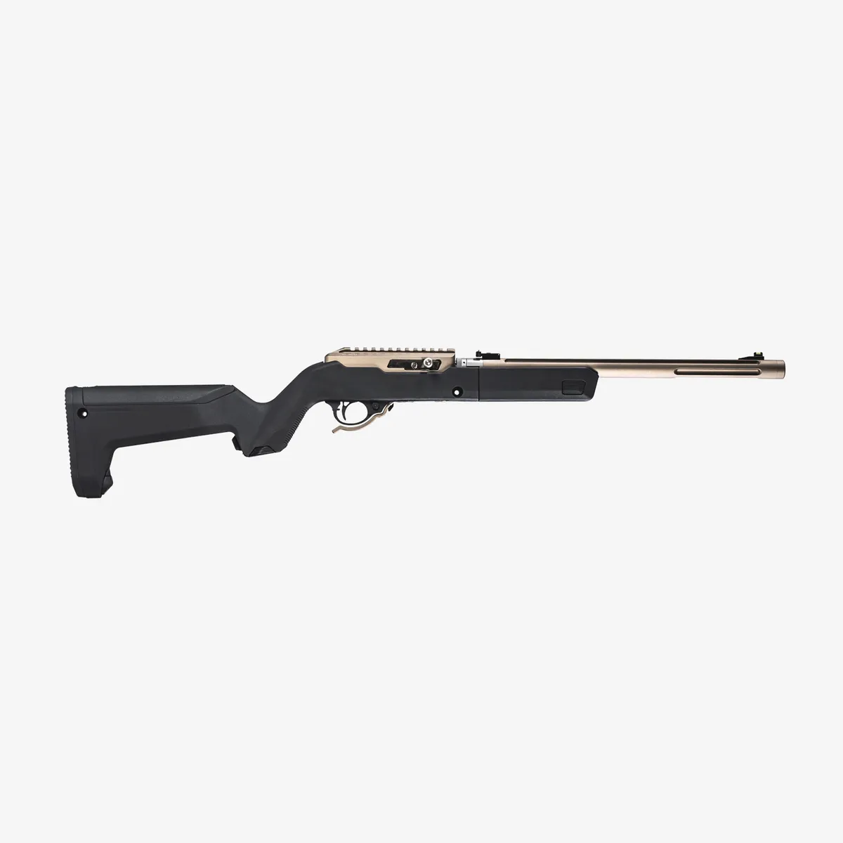 Magpul Industries MAG808/X-22 Backpacker Reinforced Polymer Stock, Black - MAG808-BLK - Stock & Brace for AR-15 - view 1