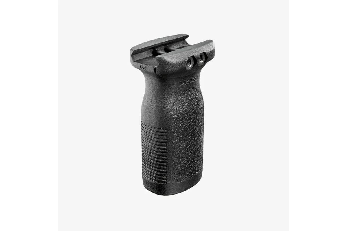 Magpul MAG412-GRY RVG Aggressive Textured Gray Polymer Rail Vertical Grip for AR-Platform - Foregrip for AR-15 - view 1