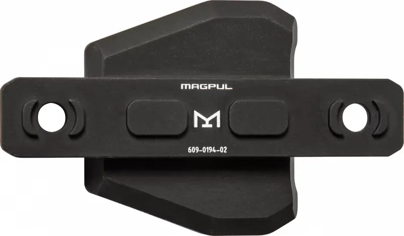 Magpul MAG624-BLK M-LOK Tripod Adapter 1.8"x 3.1" Anodized Aluminum Black 1.2oz - Bipod, vista 2