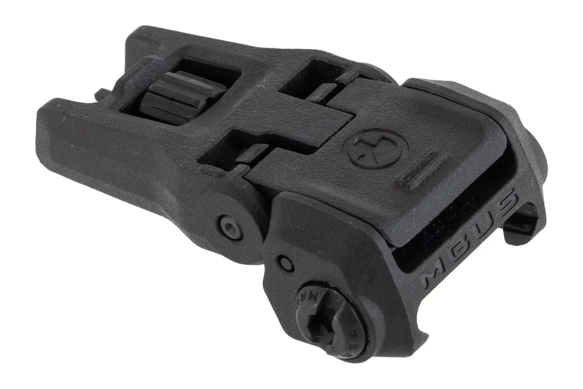 Magpul MBUS Gen 3 Folding Front Sight, Black - MAG1166-BLK - Iron Sights for AR-15, vista 1