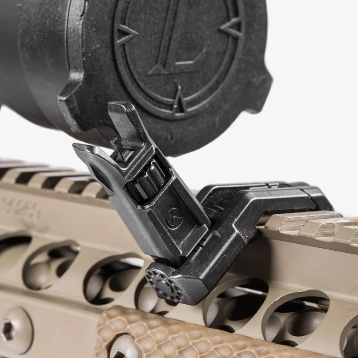 Magpul MBUS Pro AR-15 Iron Sight Front Offset Flip Up - MAG525 - Iron Sights for AR-15 - view 3