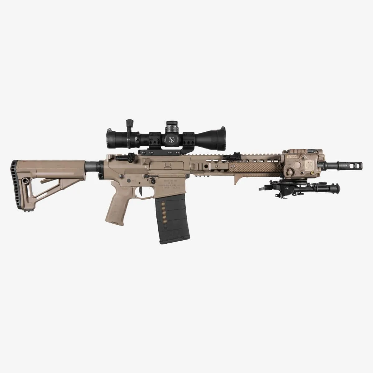 Magpul MBUS Pro AR-15 Iron Sight Front Offset Flip Up - MAG525 - Iron Sights for AR-15 - view 4