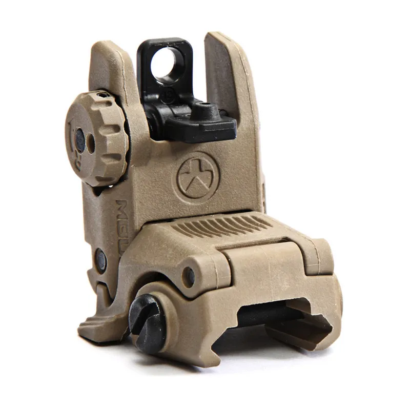 MAGPUL MBUS Rear Sight (MAG248-FDE) - Rear Sight for AR-15, vista 1