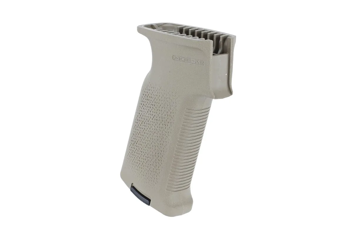 Magpul MOE K2 AK Pistol Grip - Flat Dark Earth - Pistol Grip for AR-15, vista 3