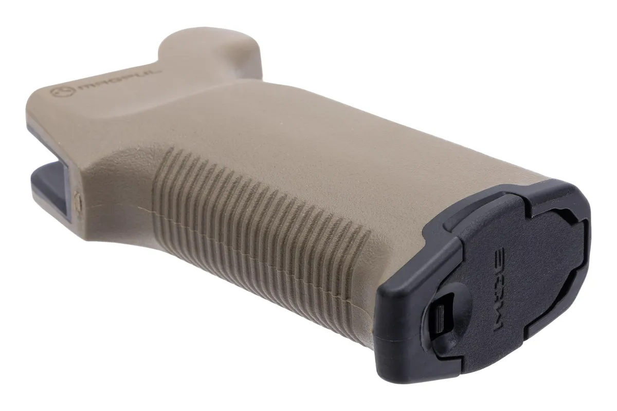 Magpul Moe K2+ Grip Polymer Flat Dark Earth - Pistol Grip for AR-15, vista 3