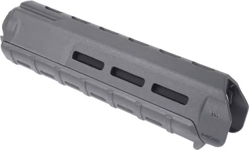 Magpul Moe M-Lok Handguard, Mid-Length, Gray - Handguard for AR-15 - view 1