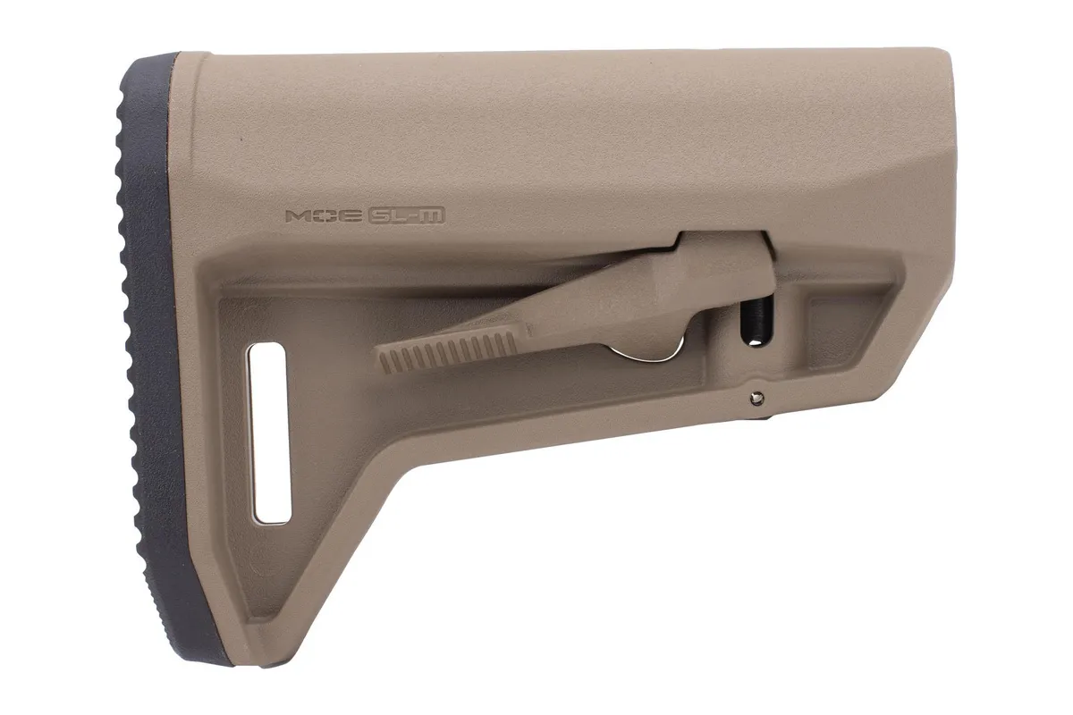 Magpul Moe Sl-M Carbine Stock Mil-Spec Fde - Stock & Brace for AR-15 - view 2