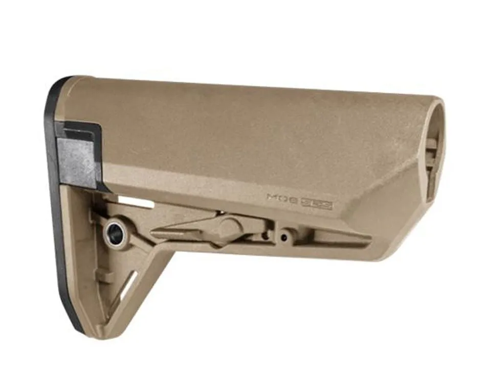 Magpul MOE SL-S Carbine Stock – Mil-Spec - FDE - MAG653-FDE - Stock & Brace for AR-15, vista 1