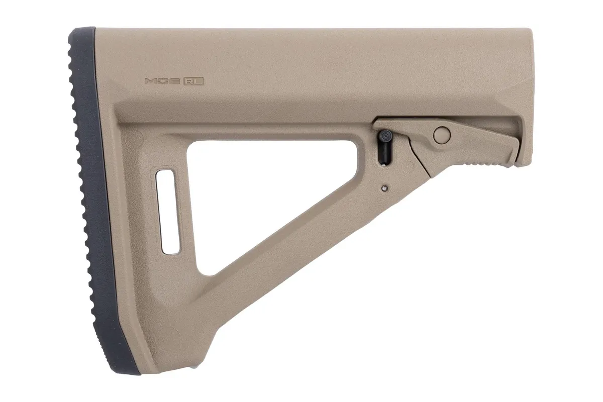 Magpul MOE TR Carbine Stock Mil-Spec, Flat DarkEarth - Stock & Brace for AR-15, vista 3