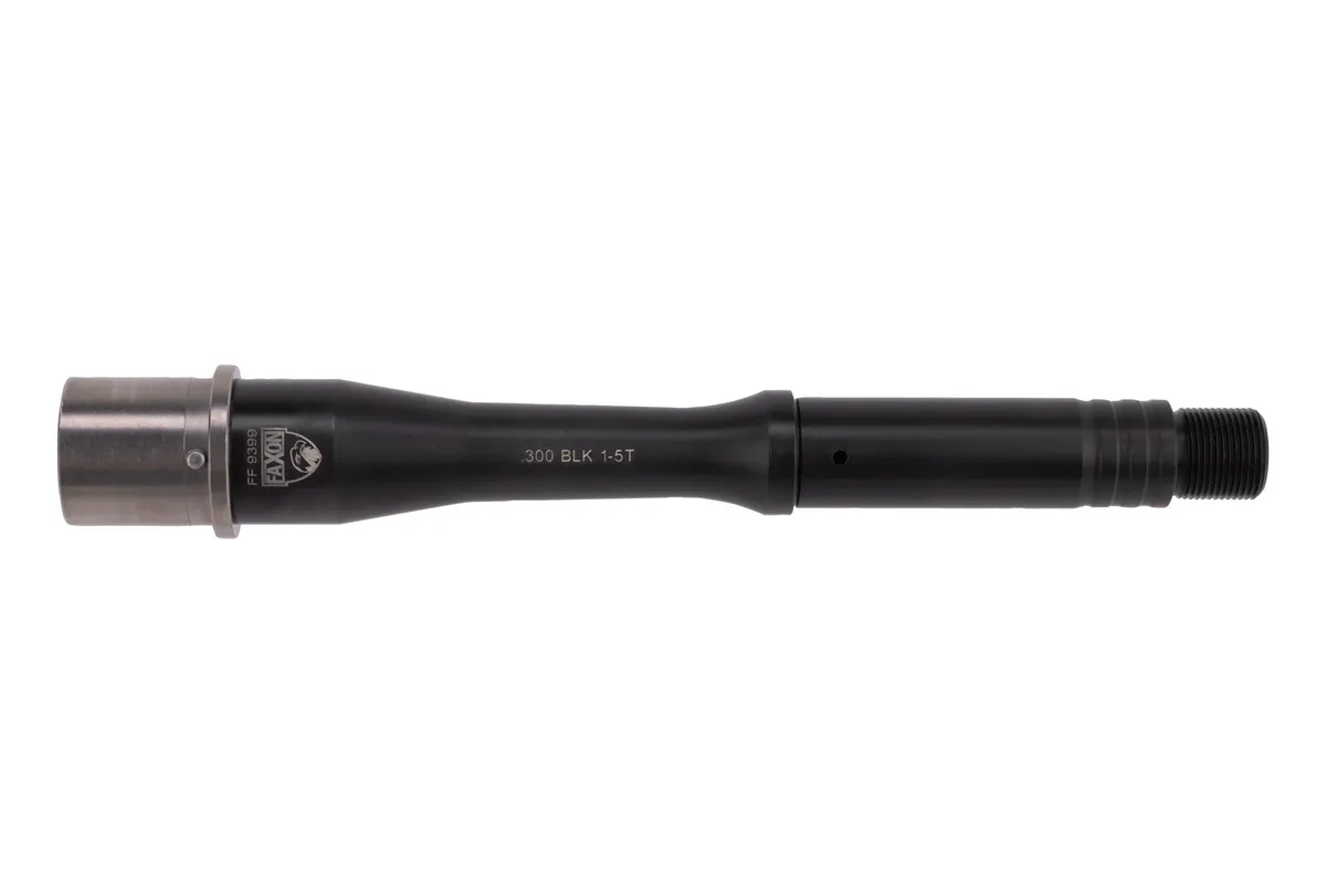 Faxon Firearms Match 300BLK 7.5" 1-5 Twist Gunner Contour SS BBL Nitride - Barrel for AR-15 - view 2
