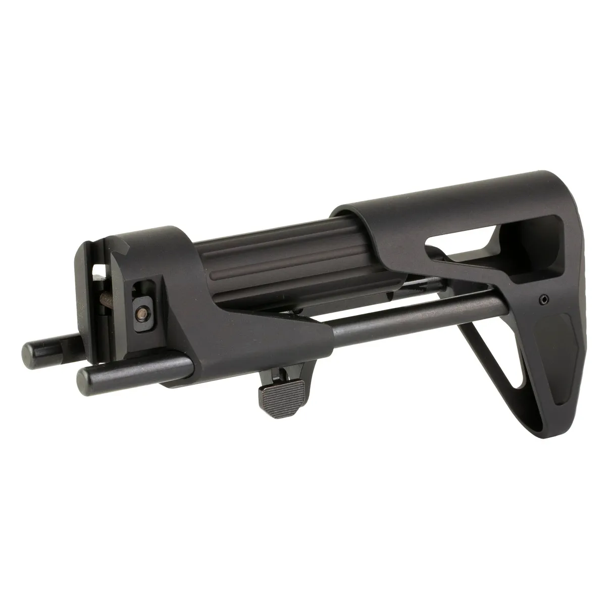 Maxim Defense Industries Picatinny Rail Stock, PDW Style, Anodized Finish, Black, fits Picatinny - Stock & Brace for AR-15 - view 2