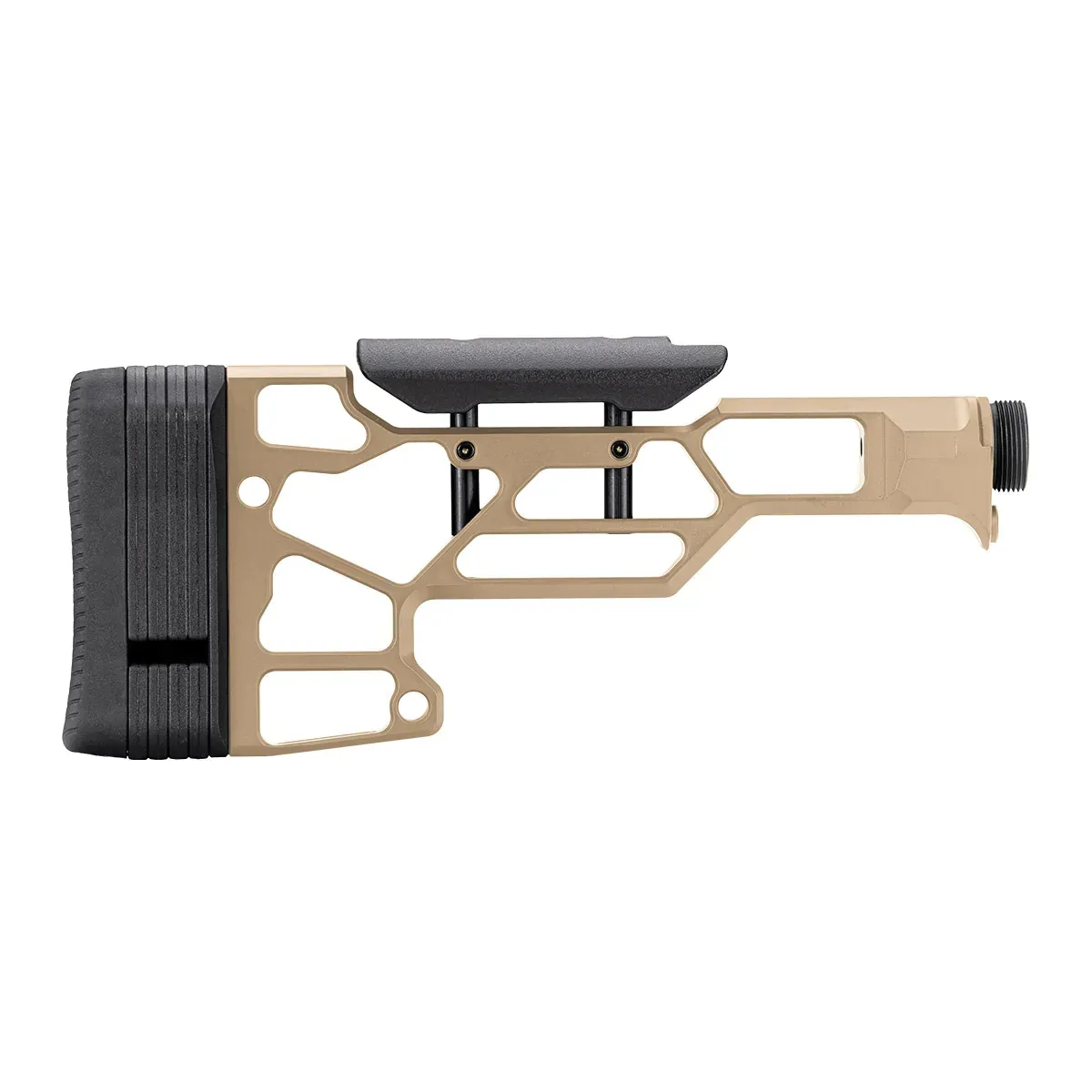 Mdt Skeleton Carbine Stock With Cheek Riser 9.75in Fde - Stock & Brace for AR-15 - view 1