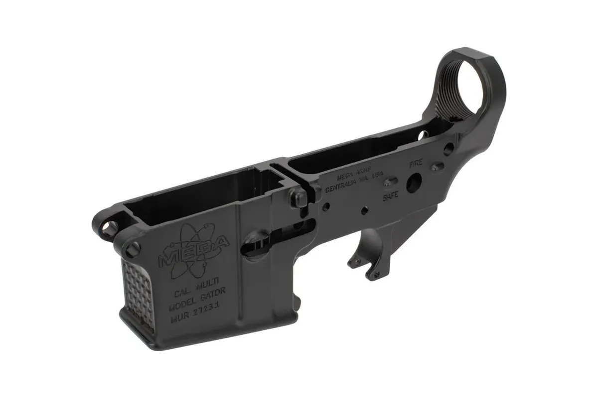 Mega Arms Ar-15 Stripped Lower Receiver - Lower Receiver for AR-15, vista 1