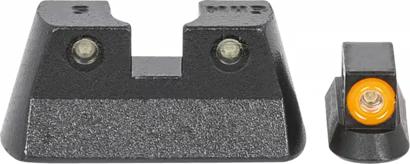 Meprolight Mepro Hyper-Bright Night Sight Front/Rear, Orange/Green - 477773131 - Iron Sights for AR-15 - view 1