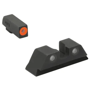 Meprolight Mepro Hyper-Bright Night Sight Front/Rear, Yellow - 402243121 - Iron Sights for AR-15, vista 1