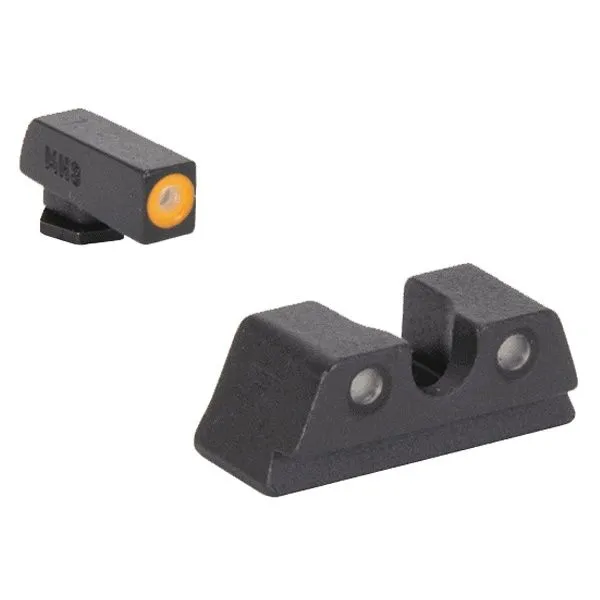 Meprolight Mepro Hyper-Bright Night Sight Front/Rear, Yellow/Green - 402203121 - Iron Sights for AR-15 - view 2