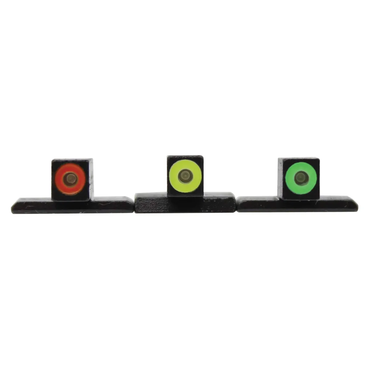 Meprolight Mepro Hyper-Bright Night Sight Front/Rear, Yellow/Green - 412213121 - Iron Sights for AR-15 - view 2