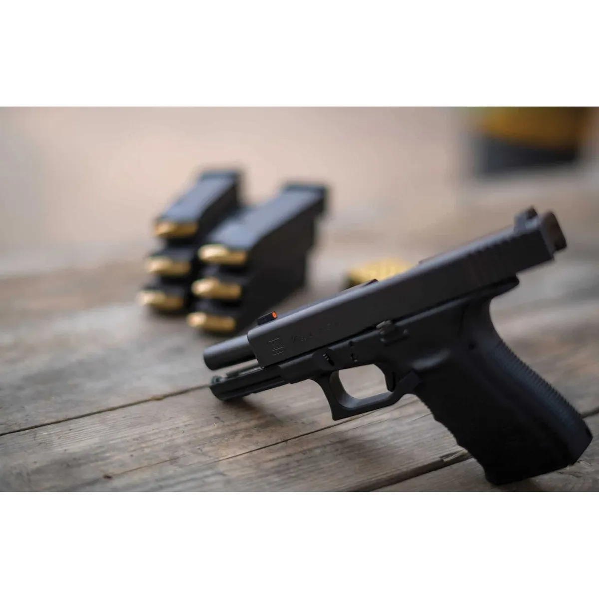 Meprolight Mepro Hyper-Bright Night Sight Front/Rear, Yellow/Green - 412213121 - Iron Sights for AR-15 - view 4