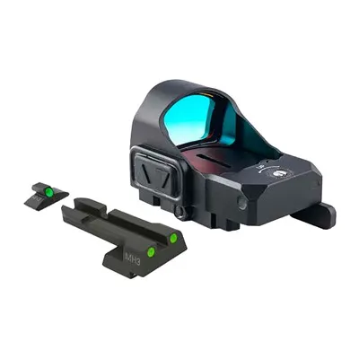 Meprolight Mepro Micro RDS Red Dot Sight 1x23mmx17mm 3 MOA Dot - 88070501 - Optic, vista 2