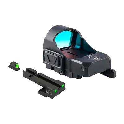 Meprolight Mepro Micro RDS Red Dot Sight 1x23mmx17mm 3 MOA Dot - 88070501 - Optic, vista 3