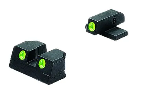 Meprolight Self Illuminated Fixed Front/Rear Night Sight Set for SIG Sauer P frames 9mm Pistol - ML10110 - Iron Sights for AR-15 - view 3