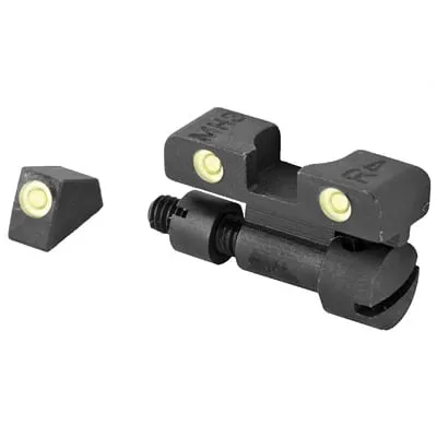 Meprolight Tru-Dot Sight Fits S&W K, L, N Frame, Green/Green - 0227703101 - Optic, vista 1