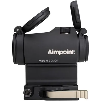 Aimpoint Micro H-2 Sight - Micro H-2 2 Moa Red Dot Reflex Sight W/Lrp Mount Black - Optic, vista 1