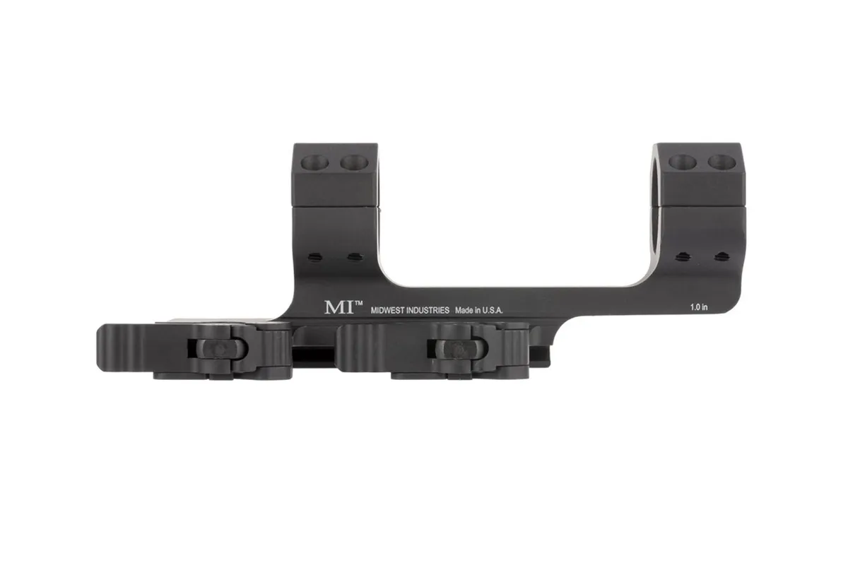 Midwest Industries 1" QD Scope Mount - 1.5" Offset - Optic Mount, vista 1