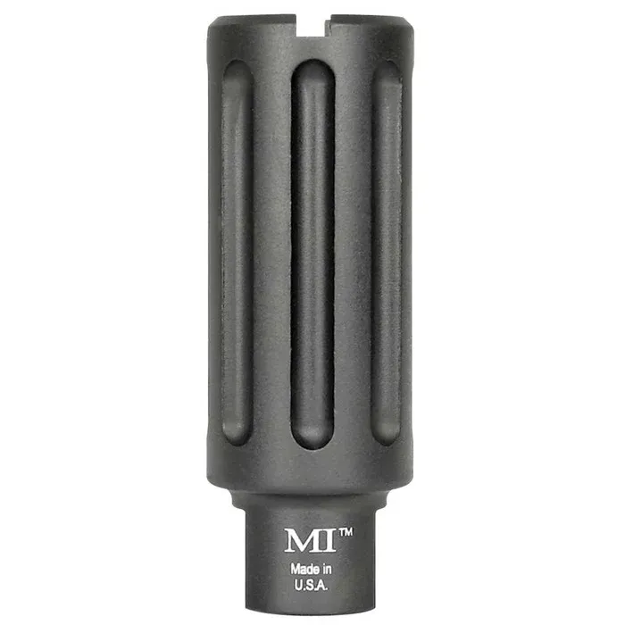 Midwest Industries 3.37" 5/8x24 TPI Blast Can For .30 Caliber Rifles, Black Hardcoat Anodized - MI-BC762 - Muzzle Device for AR-15, vista 1