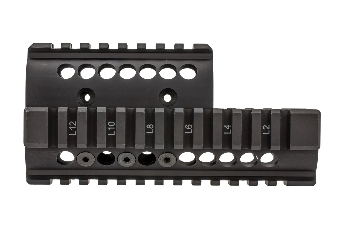 Midwest Industries Ak Drop-In Handguards M-Lok - Ak Universal Handguard Drop-In M-Lok Black - Handguard for AR-15 - view 3