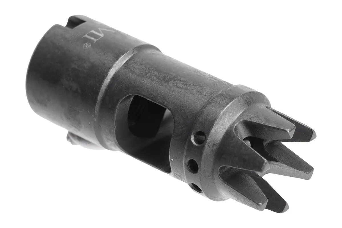 Midwest Industries AK12 Muzzle Brake - M14X1LH - Muzzle Device for AR-15 - view 1