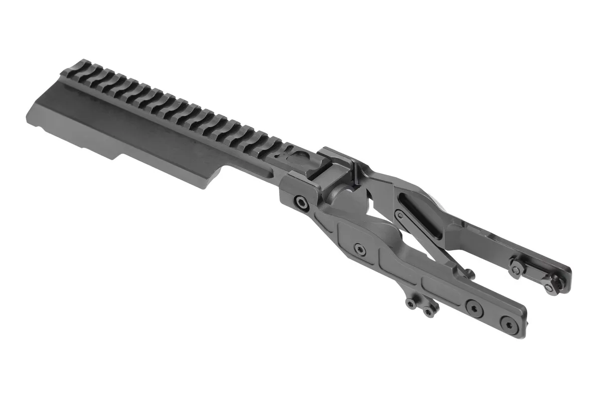 Midwest Industries Alpha Mount Black Picatinny Rail AK MI-AK-ALPHA-RTC - Optic Mount - view 1