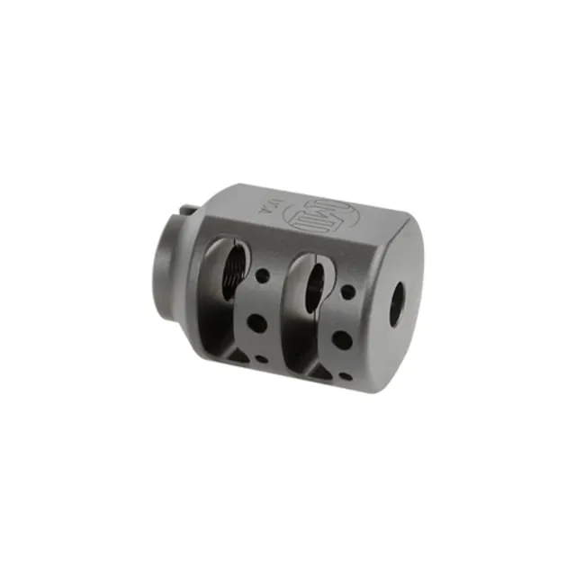 Midwest Industries Alpha Tank Brake M14X1LH Black - Muzzle Device for AR-15 - view 1