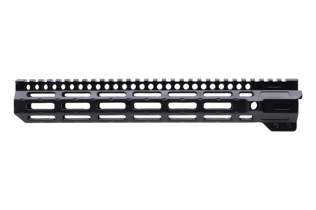 Midwest Industries Ar-15 Combat Handguards Free Float M-Lok - Combat Handguard M-Lok Aluminum 12.625" Black - Handguard for AR-15 - view 3