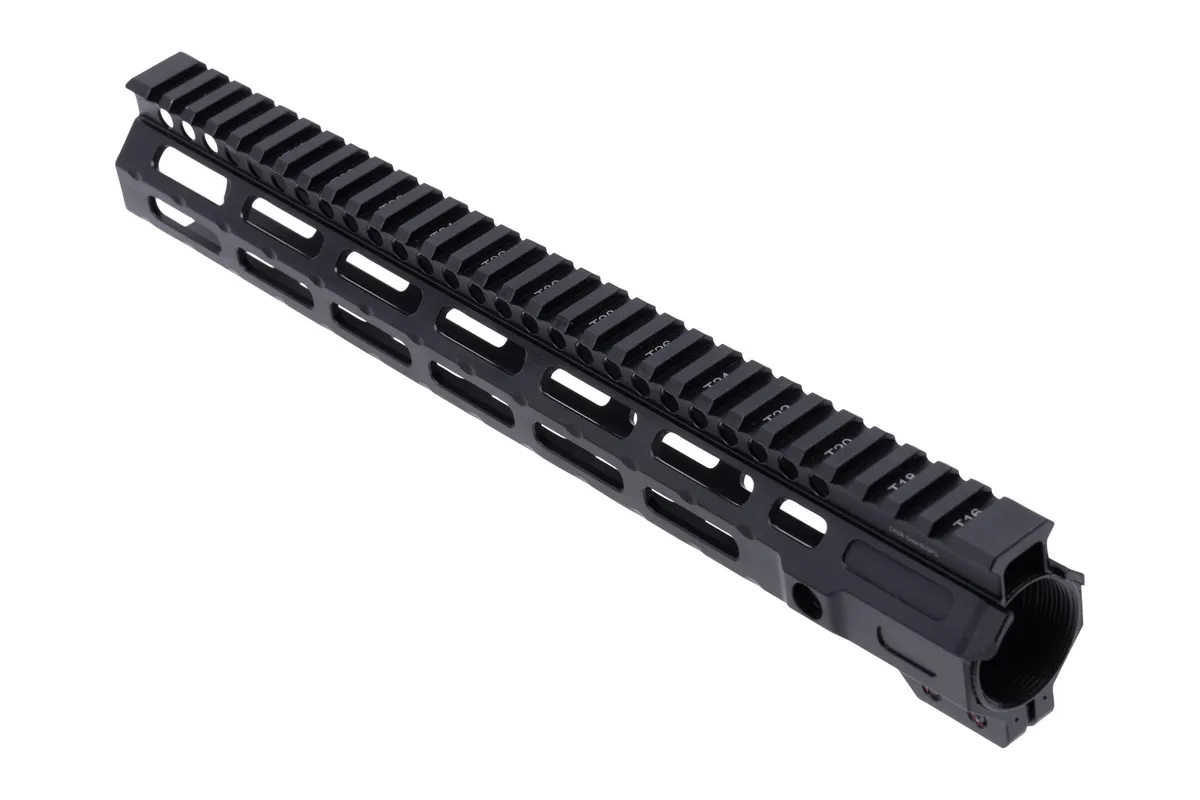 Midwest Industries Ar-15 Combat Handguards Free Float M-Lok - Combat Handguard M-Lok Aluminum 12.625" Black - Handguard for AR-15 - view 4