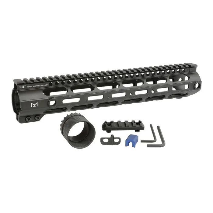 Midwest Industries Ar .308 Combat Rail Handguards M-Lok - Ar 308 12.625" Combat Rail Handguard Dpms High M-Lok Black - Handguard for AR-15 - view 1