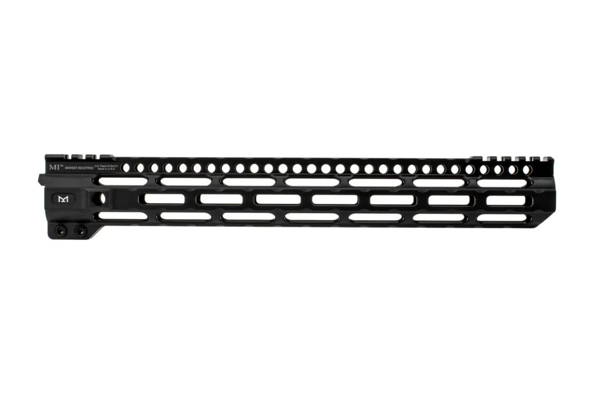 Midwest Industries Combat Rail Lightweight M-LOK Handguard - Handguard for AR-15, vista 1