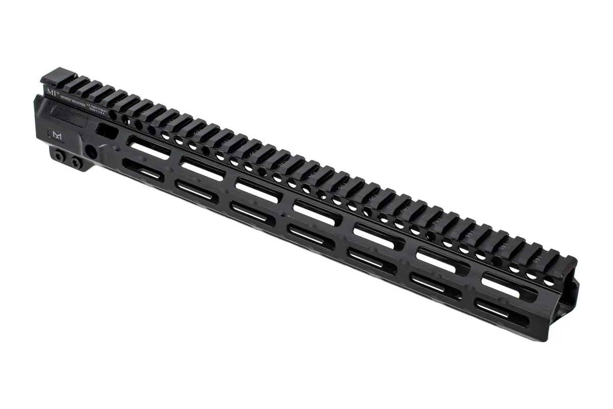 Midwest Industries Combat Rail M-Lok Ar-15 Handguard Black - 14" - Handguard for AR-15, vista 1