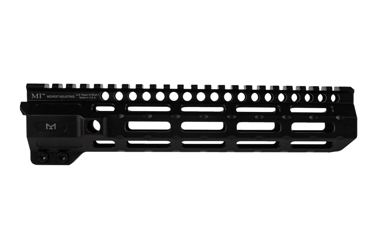 Midwest Industries Combat Rail M-Lok Ar-15 Handguard Black - 9.5" - Handguard for AR-15, vista 2