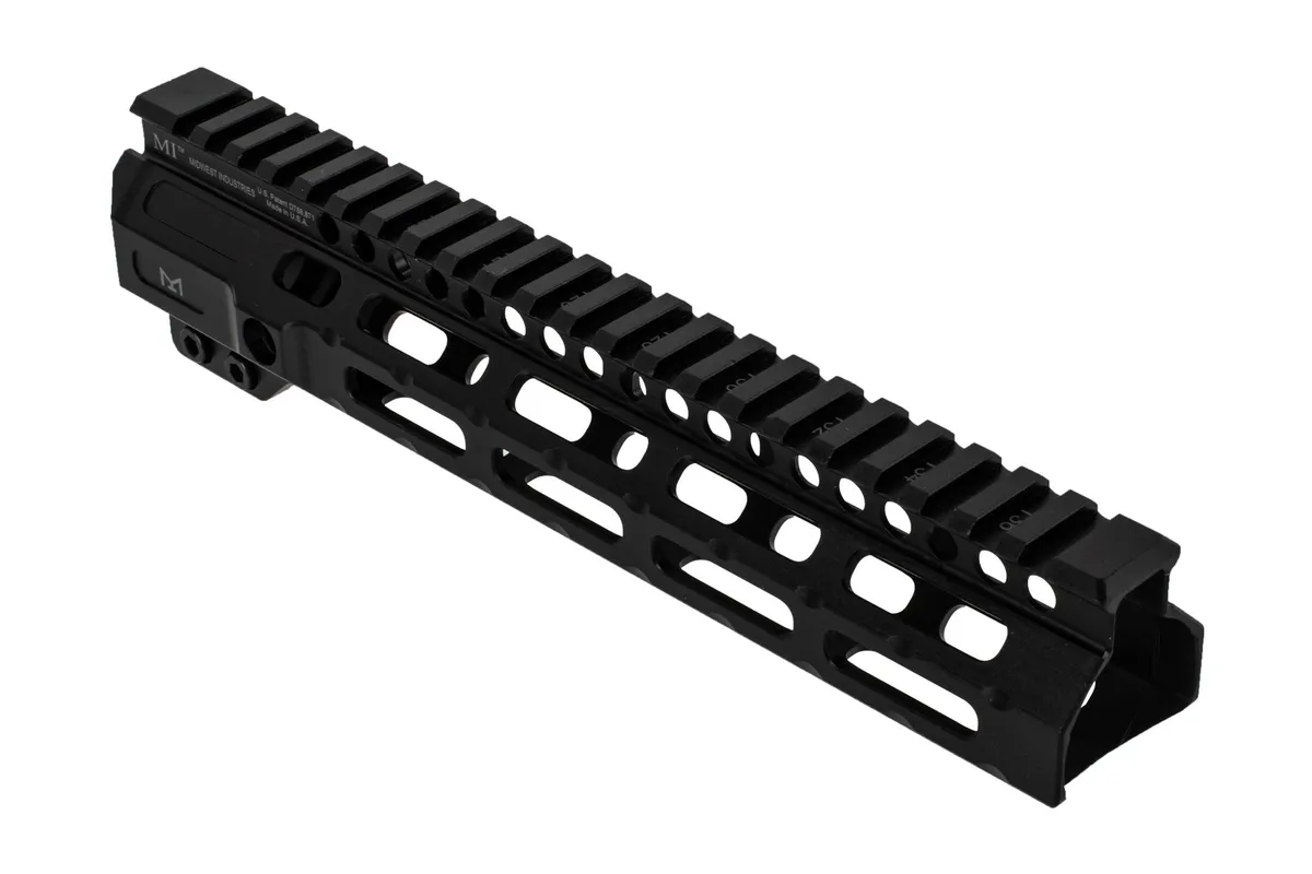 Midwest Industries Combat Rail M-Lok Ar-15 Handguard Black - 9.5" - Handguard for AR-15, vista 1