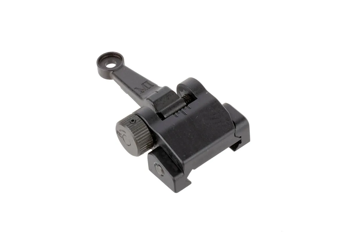 Midwest Industries Combat Rifle Rear Flip Sight - MI-CRS-R - Iron Sights for AR-15 - view 2