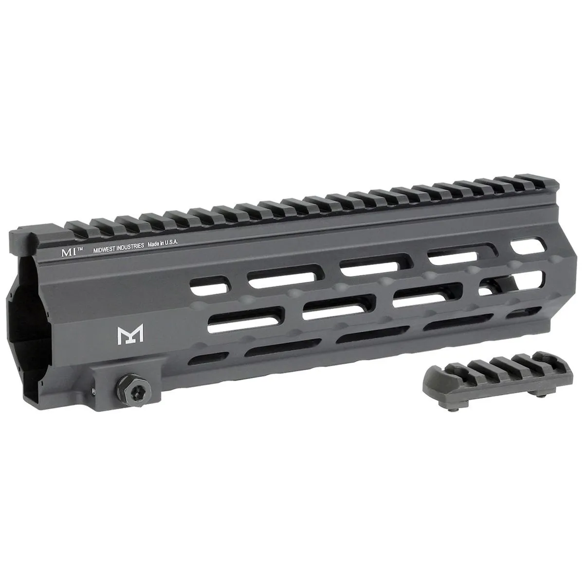 Midwest Industries Hk 416 Handguard Free Float M-Lok - Handguard Free Float Alumiunum 9" Ral 8000 - Handguard for AR-15, vista 1