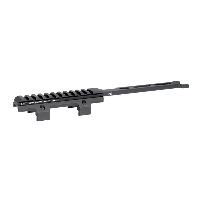 Midwest Industries HK MP5 & Clones Top Rail M-LOK Black - Handguard for AR-15, vista 1