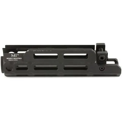 Midwest Industries Hk Mp5m Handguard Drop-In M-Lok - Handguard Drop-In Aluminum Black - Handguard for AR-15 - view 3