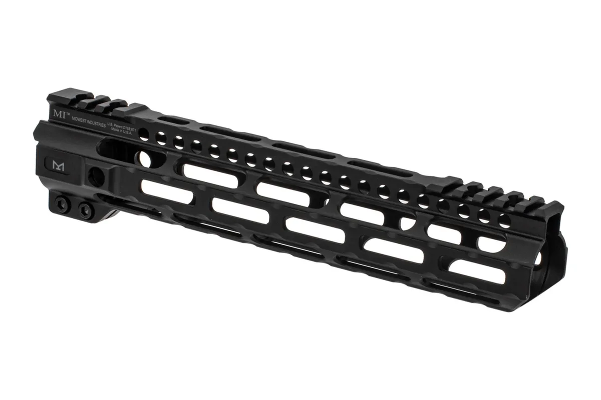 Midwest Industries, Inc. 10.5 Lightweight Handguard Black M-Lok - Handguard for AR-15 - view 1