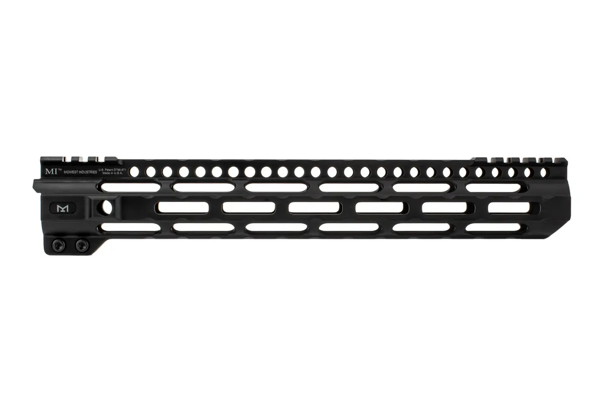 Midwest Industries, Inc. 12.625 Lightweight Handguard Black M-Lok - Handguard for AR-15 - view 2