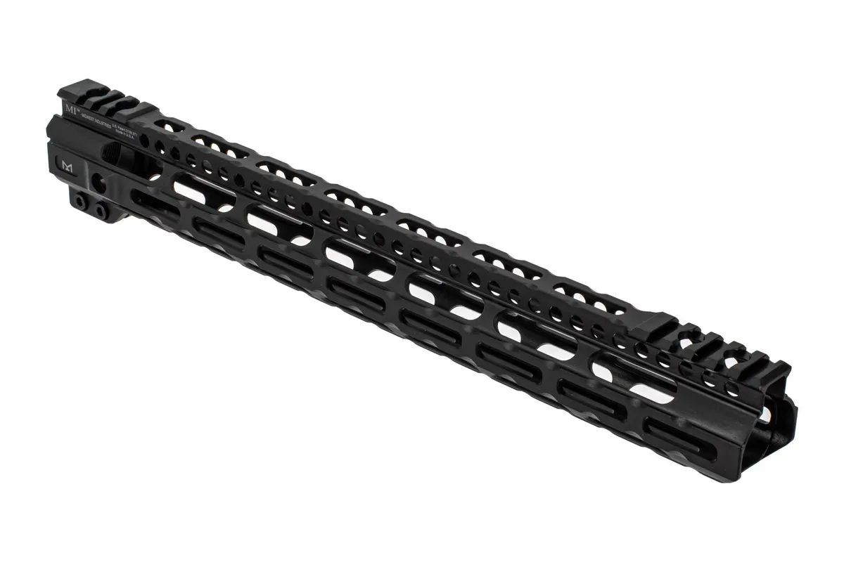 Midwest Industries, Inc. 15 Lightweight Handguard Black M-Lok - Handguard for AR-15 - view 1